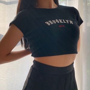 brooklyn cropped top
